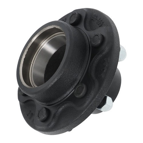 DURAFORCE 1 Set 6-Lug 5.5"Wheel Hub Kit & Round #42 Spindle with Bearing Kit -8 Pieces/Set