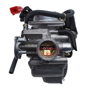 DURAFORCE Go Kart Carburetor & Intake Manifold Boot For Yerf Dog Spiderbox GX150 GY6 150cc