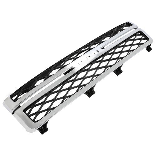 Grille Assembly for 2011 2014 Silverado 2500 HD Silverado 3500 HD Black Chrome