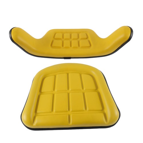 DURAFORCE New For John Deere 310 310A 310B 401 401B Backhoe Loader Yellow Seat Cushion Set