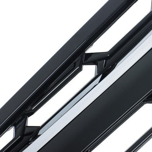 DURAFORCE Plastic Front Upper Grille Grill w/Chrome Molding For Subaru Crosstrek 2018-2020