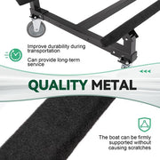 DURAFORCE Watercraft Dolly For Sea-Doo Yamaha Boat Jet Ski Stand Storage Cart PWC 1400lbs