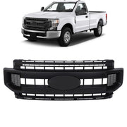 DURAFORCE Front Bumper Upper Grille Mesh Grill For Ford F250 XL/XLT 2020-2022 LC3Z-8200-BA