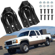 DURAFORCE For 88-97 Chevy GMC Series Rear Leaf Spring Shackle Bracket Repair Kit Set Pair
