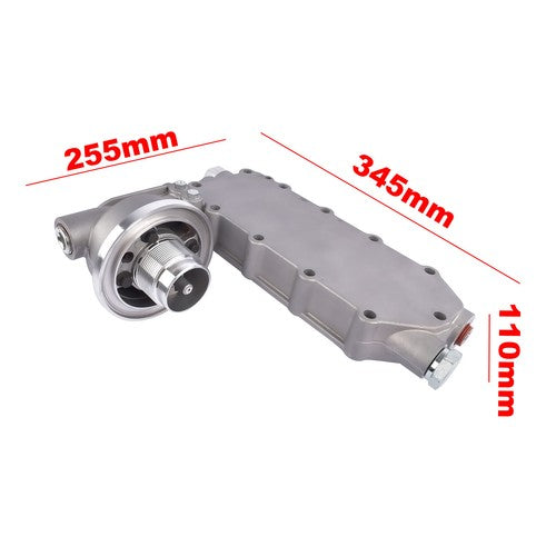 DURAFORCE Oil Cooler Cover Filter Head for Cummins 6CT ISC QSC 8.3 ISL QSL 3974325 3974324