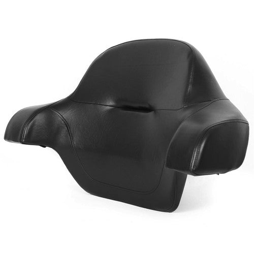 DURAFORCE Chopped Luggage Trunk Backrest Mount Rack For Harley Road Street Glide 2014-2024