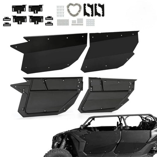 DURAFORCE Front & Rear Door Panels Fit CAN AM Maverick X3 Max LH + RH Full Doors 2017-2024
