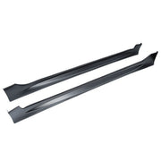 DURAFORCE For 2006-2011 Honda Civic Mugen PU MU Style Side Skirts Body Kit Paintable ABS