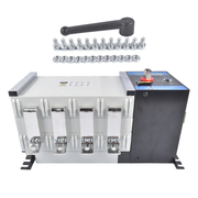 DURAFORCE Industrial Automatic Transfer Switch 4P 400A 110V or 220V Plastic Copper Steel