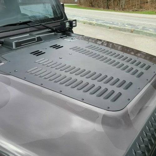 Vented Hood Louver Black For Jeep Wrangler TJ LJ 2003 2004 2005 2006