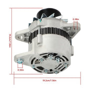 DURAFORCE Alternator 600-821-6190 For Komatsu Excavator PC200-6 PC220-6 PC200-5 PC300-5