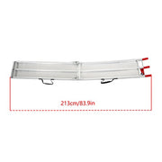 DURAFORCE Motorcycle Loading Ramp For SUV Trailer Dirt Bike 1PC 7.5FT x 6" 750LBS
