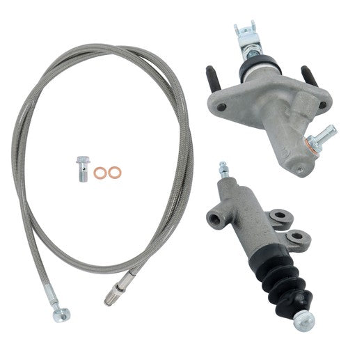 DURAFORCE For Honda Civic 1992 1993 1994-2000 Master & Slave Cylinder & Clutch Line Kit