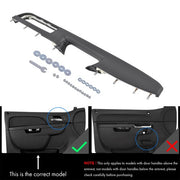 DURAFORCE Front Driver Side Door Armrest Repair Black for Chevrolet Tahoe Silverado 10-14