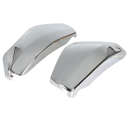 DURAFORCE 2 PCS SIDE BATTERY COVER CHROME FOR HONDA VTX 1300 2003-2007 2008 2009