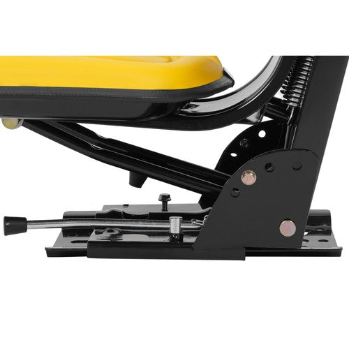 DURAFORCE Yellow Tractor Suspension Seat For John Deere 5200 5210 5300 Massey Ferguson