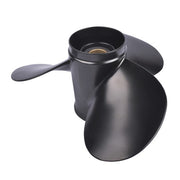 DURAFORCE Outboard Propeller 11.1"x13" Fits Tohatsu Nissan Engine 35-50HP 13 Tooth Black