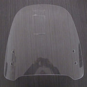 DURAFORCE 17"x15" Clear Scooter Moped Motorcycle Windshield For Yamaha Honda 125cc 150cc