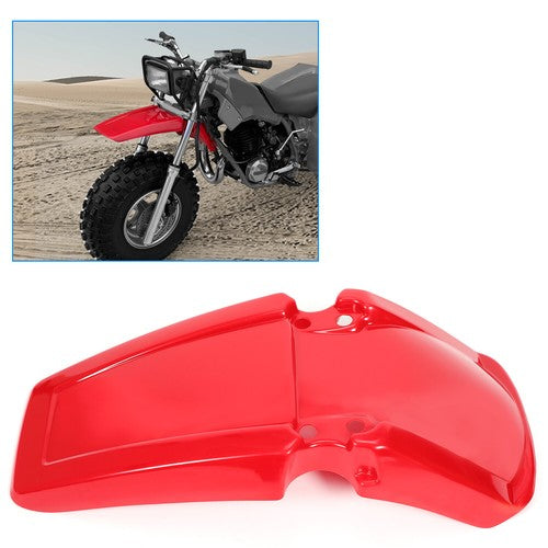 DURAFORCE For Honda ATC250R 1983-1984 Front Fender Mud Guard Flaps Plastic Red