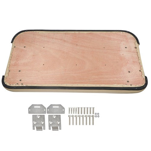 DURAFORCE Tan Front Seat Bottom for EZGO Medalist TXT 1994-2013 Golf Cart Hardware Incl.