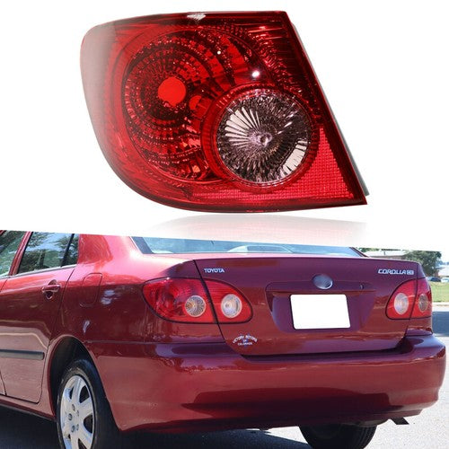 DURAFORCE For 2003-08 Toyota Corolla 815618C004 Outer Tail Light Brake Lamp Driver Side LH