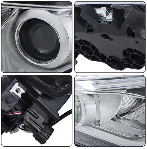 DURAFORCE Clear Headlight Headlamp For Nissan Murano Platinum 2015-2018 LED Type LH/Driver