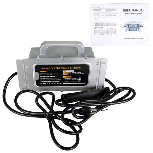 DURAFORCE For EZGO Golf Carts RXV & TXT Plug 48 V 15 A Battery Charger Waterproof