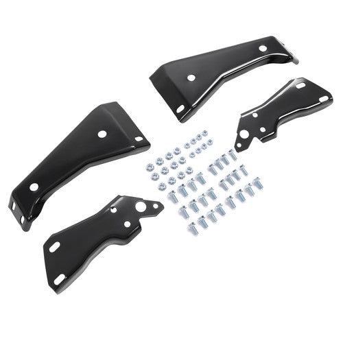 For Chevy GMC C1500 K1500 88 00 Rear Bumper Inner Outer Bracket Mounting Set