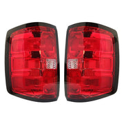 DURAFORCE For 2014-2018 Chevy Silverado 1500 Rear Left & Right Side Brake Lamp Tail Light