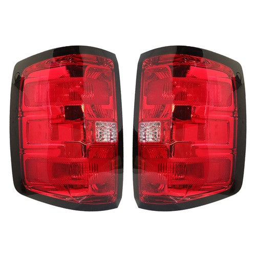 DURAFORCE For 2014-2018 Chevy Silverado 1500 Rear Left & Right Side Brake Lamp Tail Light
