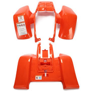 DURAFORCE Front + Rear Fender Plastic Body For 87-06 Yamaha Banshee 350 YFZ350 (ORANGE)