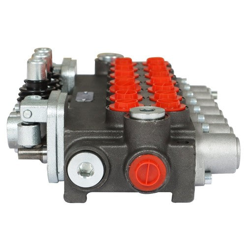 DURAFORCE Hydraulic Backhoe Directional Control Valve w/ 2 Joysticks, 6 Spool, 11 GPM