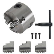 DURAFORCE K11-80 Self-centering Lathe Drilling Part 80mm 3 Jaw Lathe Chuck Manual Chuck 3"