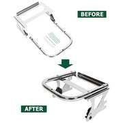DURAFORCE Quick Detach Luggage Trunk Mount Docking Hardware Kits For Harley Touring 97-08