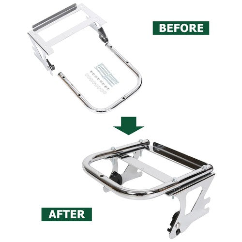DURAFORCE Quick Detach Luggage Trunk Mount Docking Hardware Kits For Harley Touring 97-08