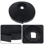 DURAFORCE Garden Edging Landscape Edging with 60 Spikes for Lawn 1.5 Inch 100FT Black