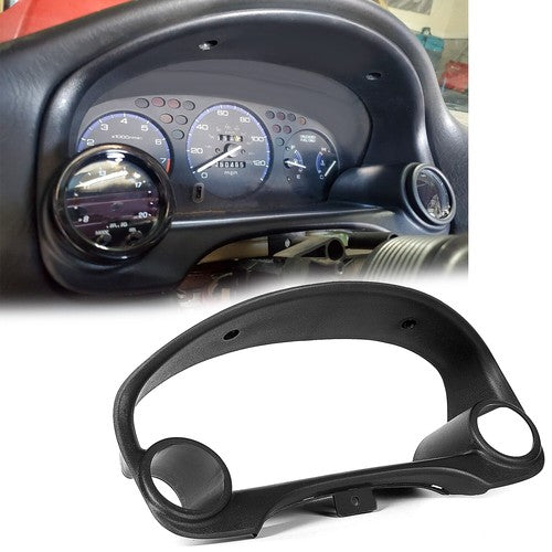 Dual Gauge Cluster Pod Meter Bezel 52mm for 1996 2000 Honda Civic EK EM1