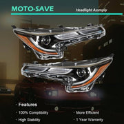 DURAFORCE Headlight Headlamp Fit For Toyota Corolla 2020-2021 Left & Right Side LH RH