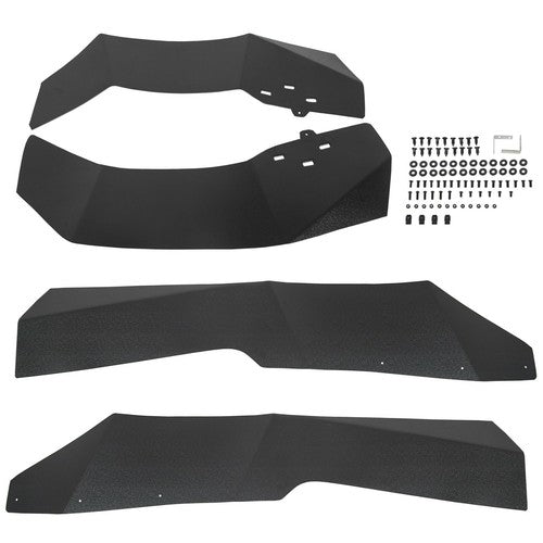 DURAFORCE For Polaris RZR XP 1000 & XP 1000 4 Extended Fender Flares Mud Flaps 2014-2022