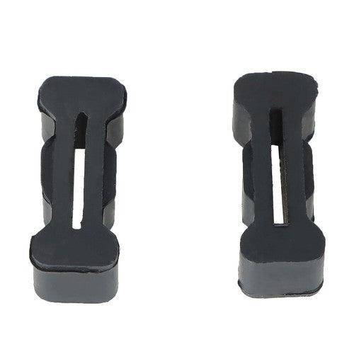 DURAFORCE For Chevrolet S10 1994-04 Bumper Pair Rubber Replacement Mounted Tailgate Latch