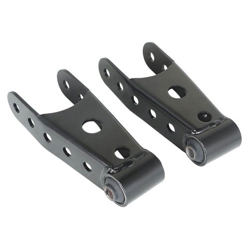 DURAFORCE For Dodge Chevrolet Ford & GMC Rear Lowering Shackle Kit 2PCS 6400 With 2" Drop