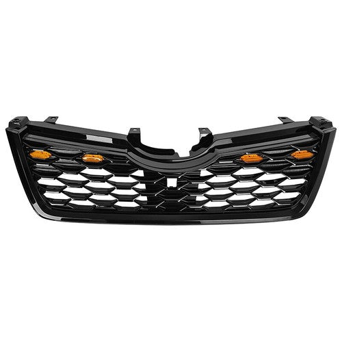 DURAFORCE Front Bumper Black Honeycomb Grille w/ Light for 2019-2021 for Subaru Forester
