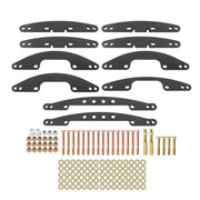 DURAFORCE New ATV Front Widening Kit Fit For Honda TRX250X 2009 2010 2011 2012 2013 Black