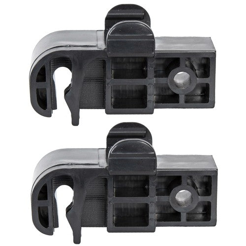 DURAFORCE 2 PACK For Pontoon Bimini Top Latch Black Plastic Connector Bracket #002957