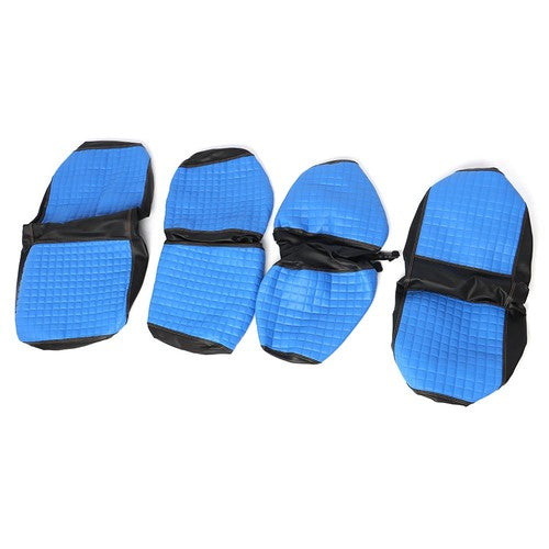 DURAFORCE For Club Car DS Golf Carts 4Pcs Blue Front And Rear Seat Covers 2000.5-Up