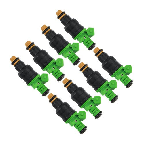 DURAFORCE Durable Set of 8 Fuel Injectors 0280150558 For Ford Mustang 1985 1986-2011 42lb
