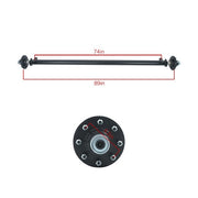 DURAFORCE For 7000lbs 7k TK Trailer Axle 8 lug-6.5" 89" HF 74" Spring Center New