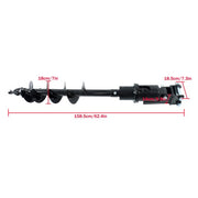 DURAFORCE Pins for 1Ton-1.5Ton Mini Excavator 200mm Diameter Auger Drill with Hoses