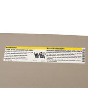 DURAFORCE Gray Passenger SunVisor WIth Lighted For Silverado Sierra Tahoe Yukon 2007-2014