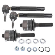 DURAFORCE 0-6" Heavy Duty Tie Rod Ends Kits for Chevy Silverado Sierra 2500HD 3500HD Black